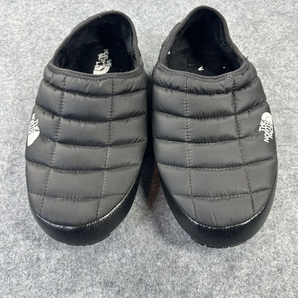 The North Face ThermoBall Traction Mule Slippers Mens Sz 9 Black Insulated - Picture 4 of 9